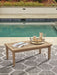 Gerianne Coffee Table Outdoor Cocktail Table Ashley Furniture