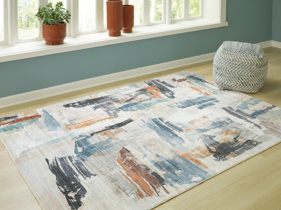 Hessland Rug Large Rug Large Ashley Furniture