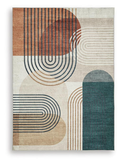 Farrendale Rug Large Rug Large Ashley Furniture