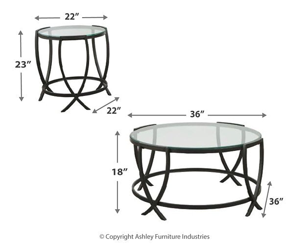 Tarrin Table (Set of 3) Table Set Ashley Furniture