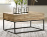 Gerdanet Lift-Top Coffee Table Cocktail Table Lift Ashley Furniture