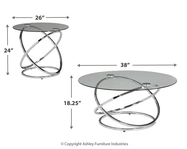 Hollynyx Table (Set of 3) Table Set Ashley Furniture