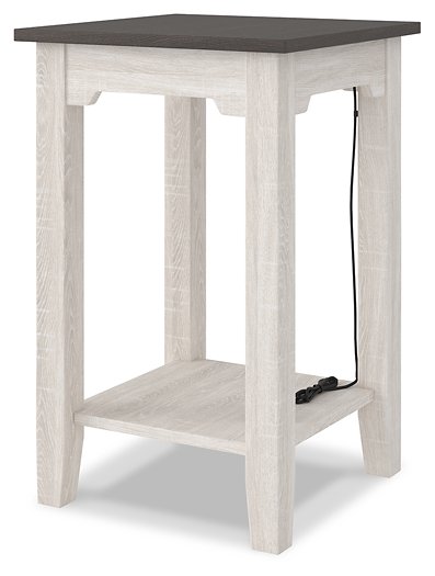 Dorrinson Chairside End Table End Table Ashley Furniture