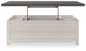 Dorrinson Coffee Table with Lift Top Cocktail Table Lift Ashley Furniture