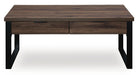 Wickman Falls Cocktail Table Cocktail Table Ashley Furniture