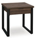 Wickman Falls End Table End Table Ashley Furniture