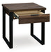 Wickman Falls End Table End Table Ashley Furniture