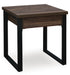 Wickman Falls End Table End Table Ashley Furniture