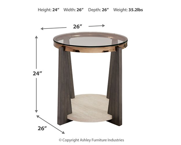 Frazwa End Table End Table Ashley Furniture
