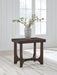 Korestone End Table - Dayton Discount Furniture