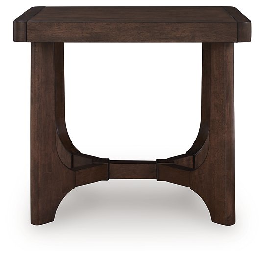 Korestone End Table - Dayton Discount Furniture
