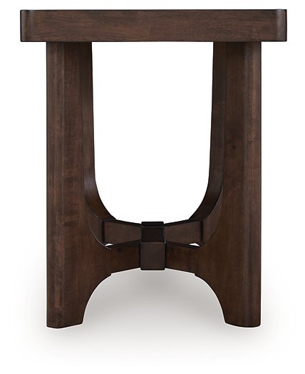 Korestone End Table - Dayton Discount Furniture