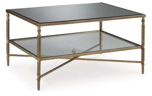 Cloverty Coffee Table Cocktail Table Ashley Furniture