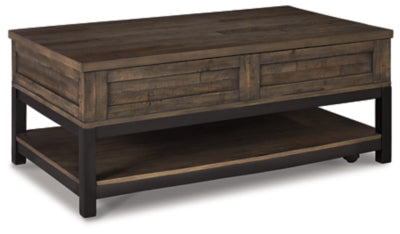 Johurst Coffee Table with Lift Top - Dayton Discount Furniture