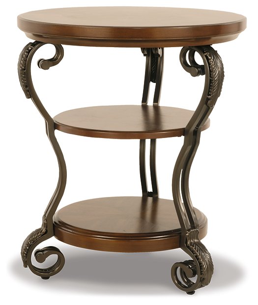 Nestor Chairside End Table End Table Ashley Furniture