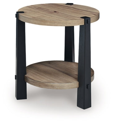 Ridgester End Table - Dayton Discount Furniture