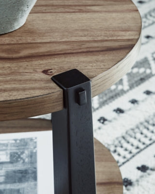 Ridgester End Table - Dayton Discount Furniture