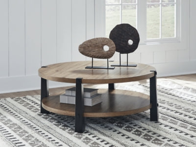 Ridgester Coffee Table - Dayton Discount Furniture