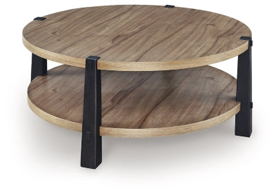 Ridgester Coffee Table - Dayton Discount Furniture