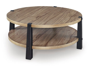 Ridgester Coffee Table - Dayton Discount Furniture