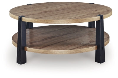 Ridgester Coffee Table - Dayton Discount Furniture