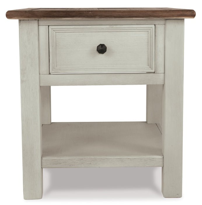 Bolanburg Chairside End Table with USB Ports & Outlets End Table Ashley Furniture