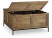 Torlanta Lift-Top Coffee Table Cocktail Table Lift Ashley Furniture