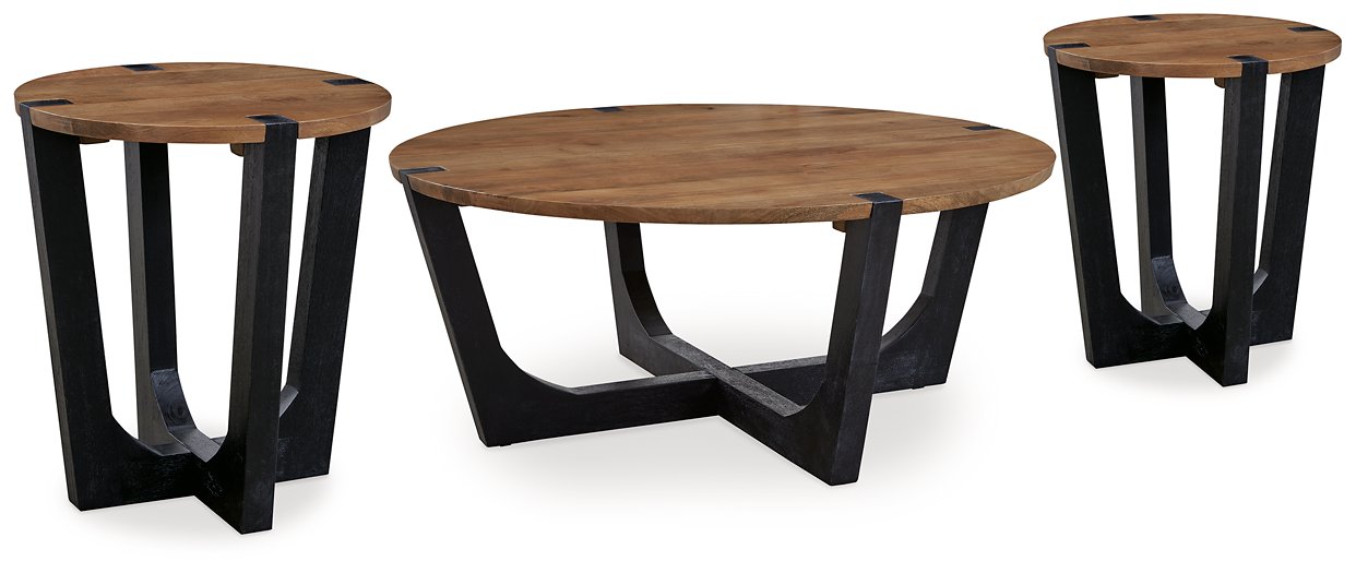 Hanneforth Occasional Table Set - Dayton Discount Furniture