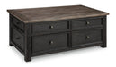 Tyler Creek Coffee Table with Lift Top Cocktail Table Lift Ashley Furniture