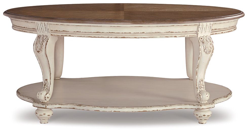 Realyn Coffee Table Cocktail Table Ashley Furniture