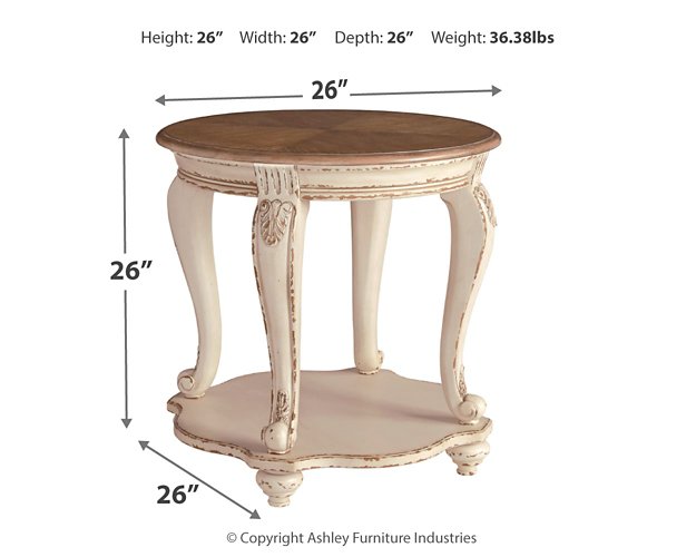 Realyn End Table End Table Ashley Furniture