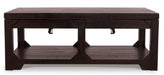 Rogness Coffee Table with Lift Top Cocktail Table Lift Ashley Furniture