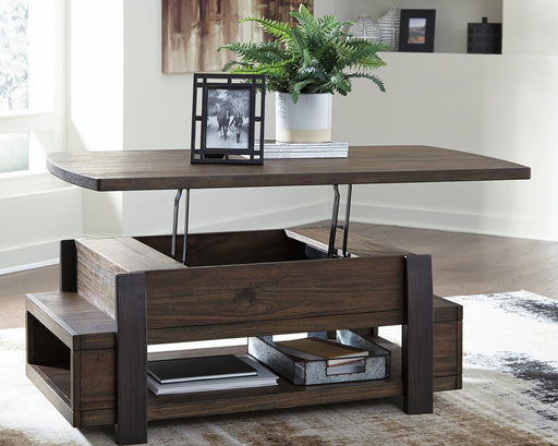 Vailbry Coffee Table with Lift Top Cocktail Table Lift Ashley Furniture