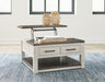 Darborn Lift-Top Coffee Table Cocktail Table Lift Ashley Furniture