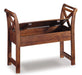 Abbonto Accent Bench Bench Ashley Furniture