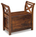 Abbonto Accent Bench Bench Ashley Furniture