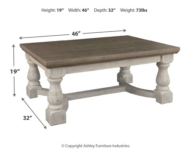 Havalance Coffee Table Cocktail Table Ashley Furniture