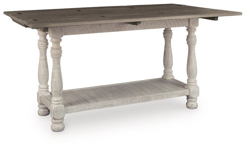Havalance Sofa/Console Table - Dayton Discount Furniture