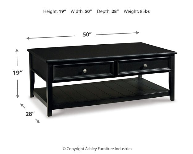 Beckincreek Coffee Table Cocktail Table Ashley Furniture