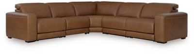 Magic Man 5-Piece Power Reclining Sectional - Dayton Discount Furniture