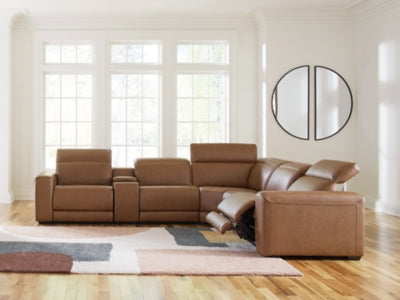 Magic Man 5-Piece Power Reclining Sectional - Dayton Discount Furniture