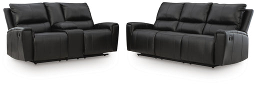 Glossmore Reclining Package - Dayton Discount Furniture