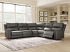 Bleckley Power Reclining Sectional - Dayton Discount Furniture