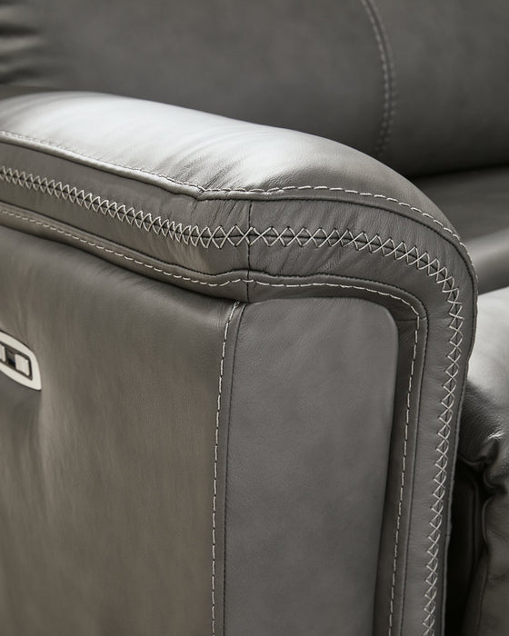 Bleckley Power Reclining Sectional - Dayton Discount Furniture