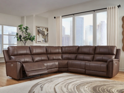 Bleckley Power Reclining Sectional - Dayton Discount Furniture