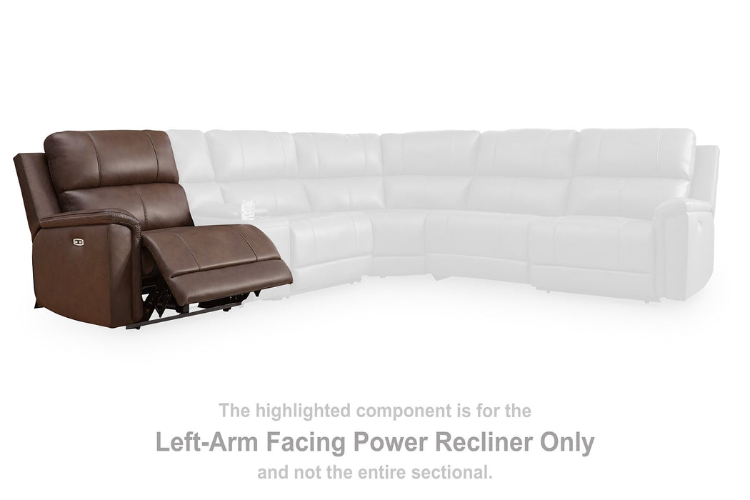 Bleckley Power Reclining Sectional - Dayton Discount Furniture