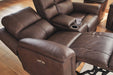Bleckley Power Reclining Loveseat with Console - Dayton Discount Furniture