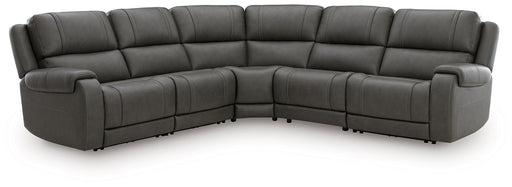 5Z - Pittson Power Reclining Sectional - Dayton Discount Furniture