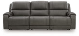 5Z - Pittson Power Sectional Reclining Sofa - Dayton Discount Furniture