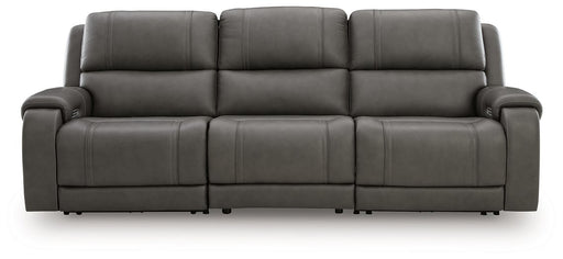 5Z - Pittson Power Sectional Reclining Sofa - Dayton Discount Furniture